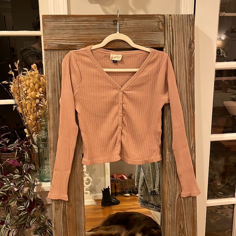 Button up long sleeve shirt